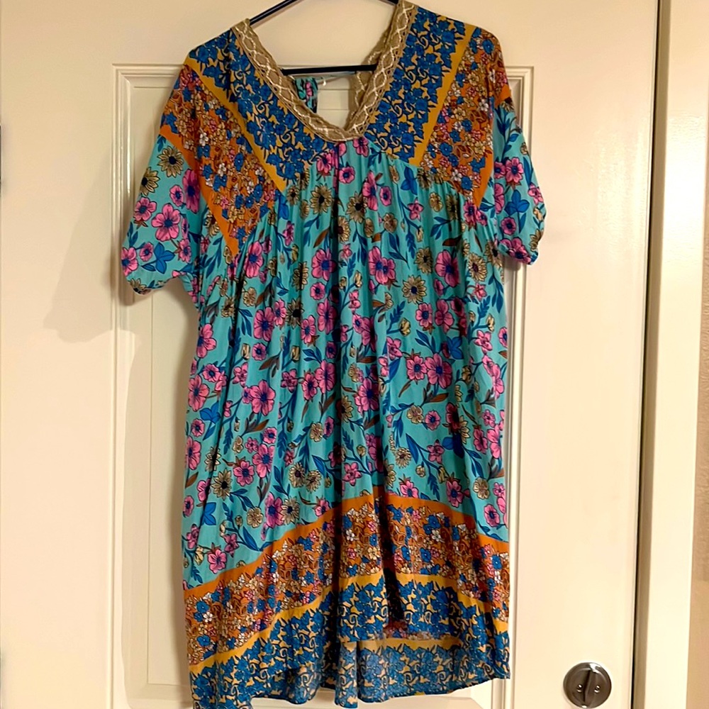 Wildflower bohemian style dress